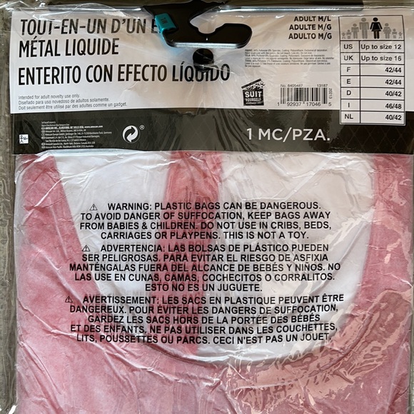 Adult Liquid Catsuits: Red & Black! New! - Picture 11 of 11